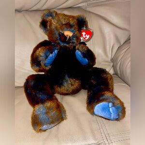 Ty Classic 1999 Beanie Babies Broderick The Bear 16” Rare Cute Cuddly Tall Fur